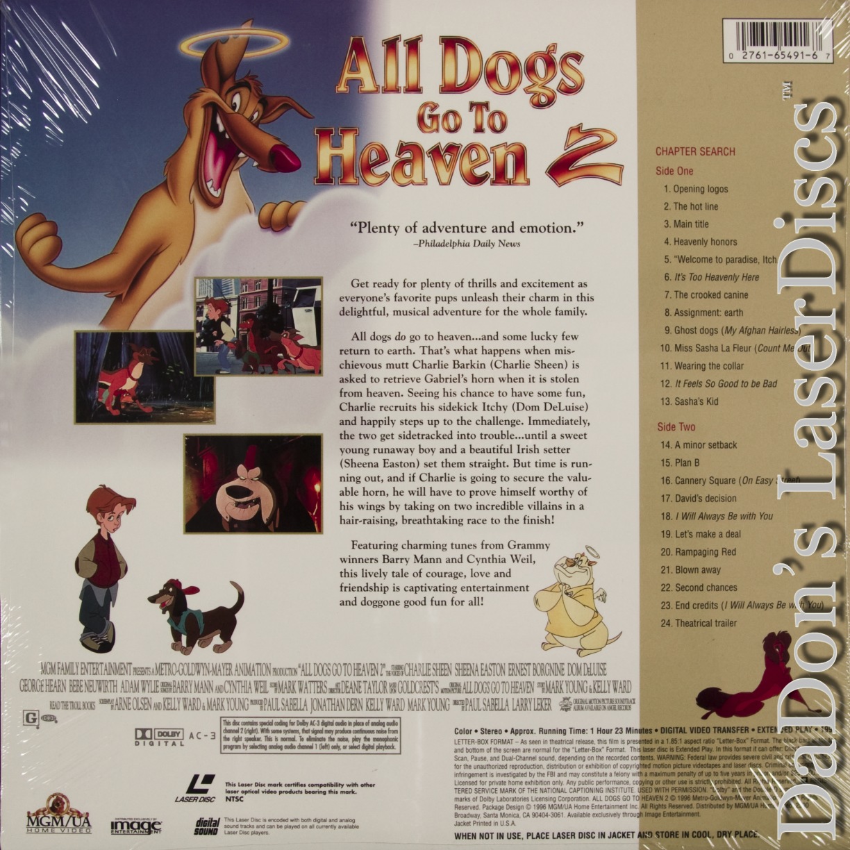 All Dogs Go To Heaven 2 Logo