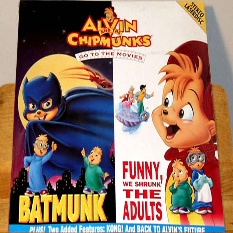 Alvin and the Chipmunks Go to the LaserDisc, Rare LaserDiscs, Not-on-DVD
