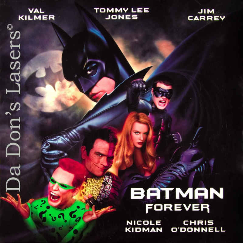 Batman Forever LaserDisc, Rare LaserDiscs, AC-3 Dolby Digital