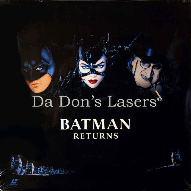 Batman Returns DSS Widescreen +CAV Rare LaserDiscs Sci-Fi