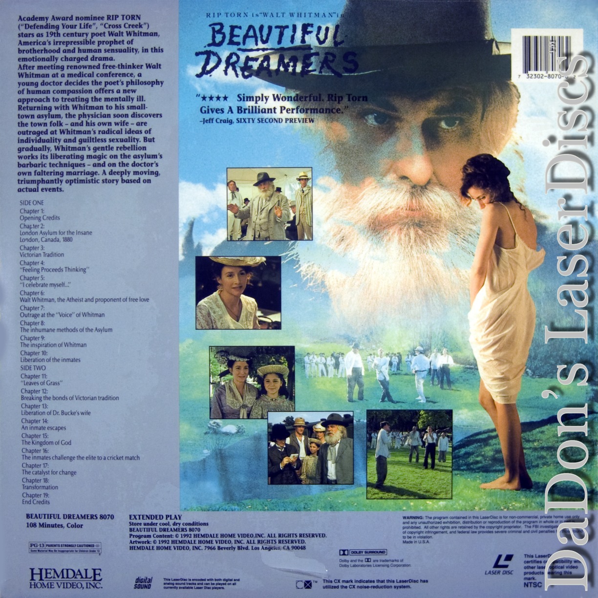 Beautiful Dreamers LaserDisc Rare LaserDiscs Not on DVD