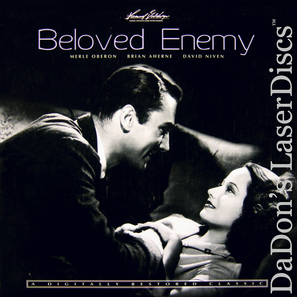 <b>Beloved</b> <b>Enemy</b> Rare NEW LaserDisc Oberon Niven Morley Drama. 