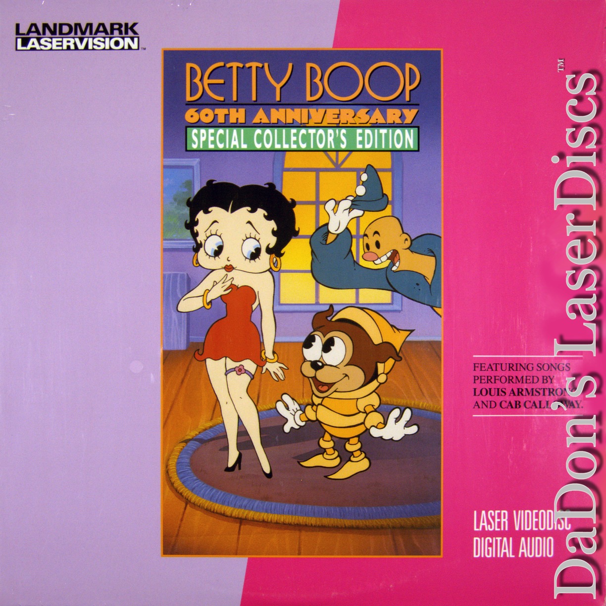 Betty Boop Vol. 1 LaserDisc, Rare LaserDiscs, Not-on-DVD