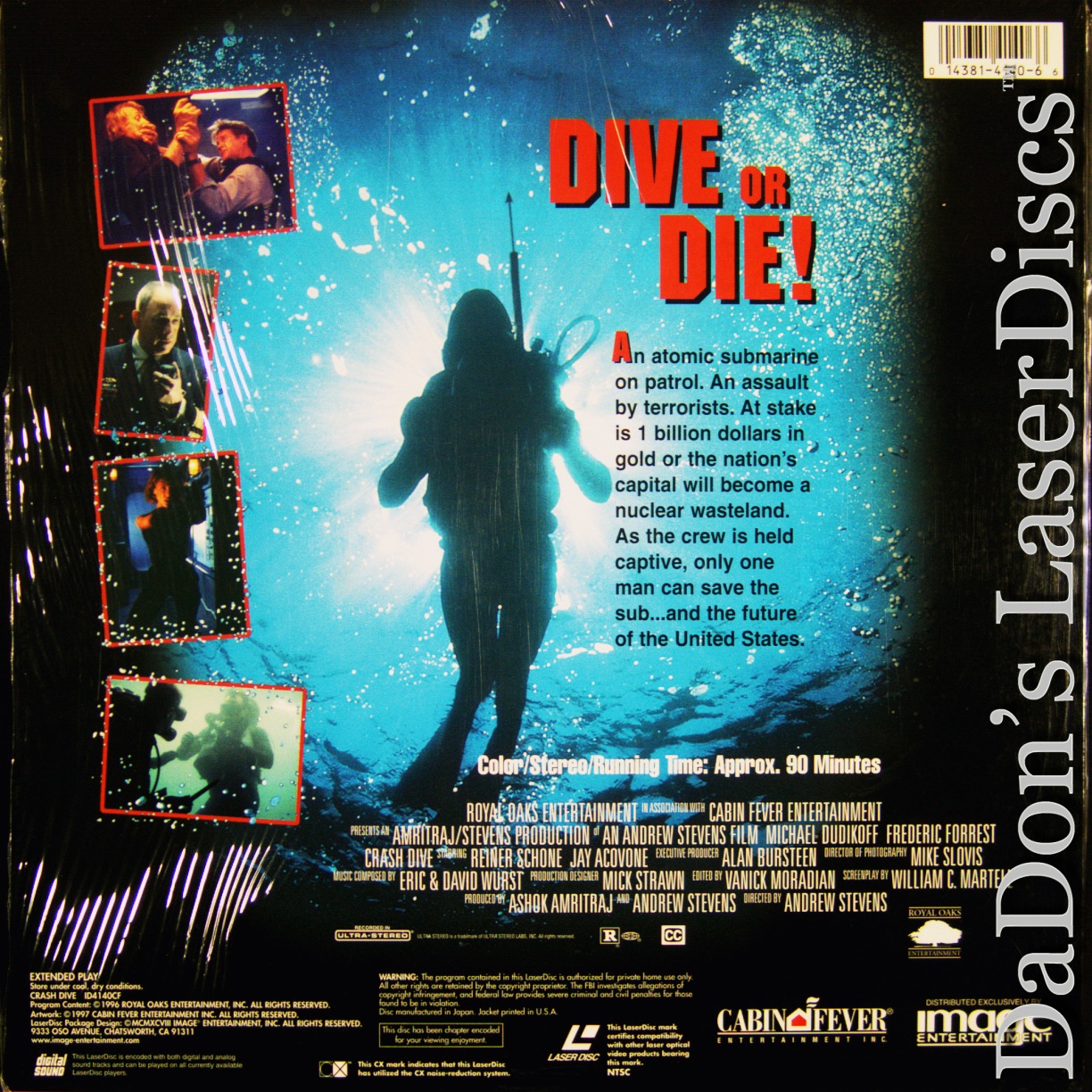 crash dive movie 1997