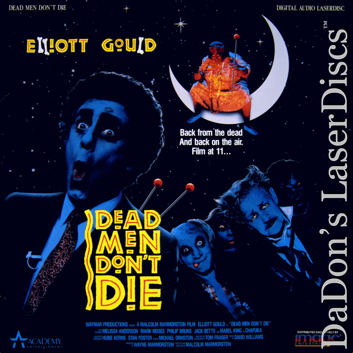 Dead Men Don't Die LaserDisc, Rare LaserDiscs, Not-on-DVD