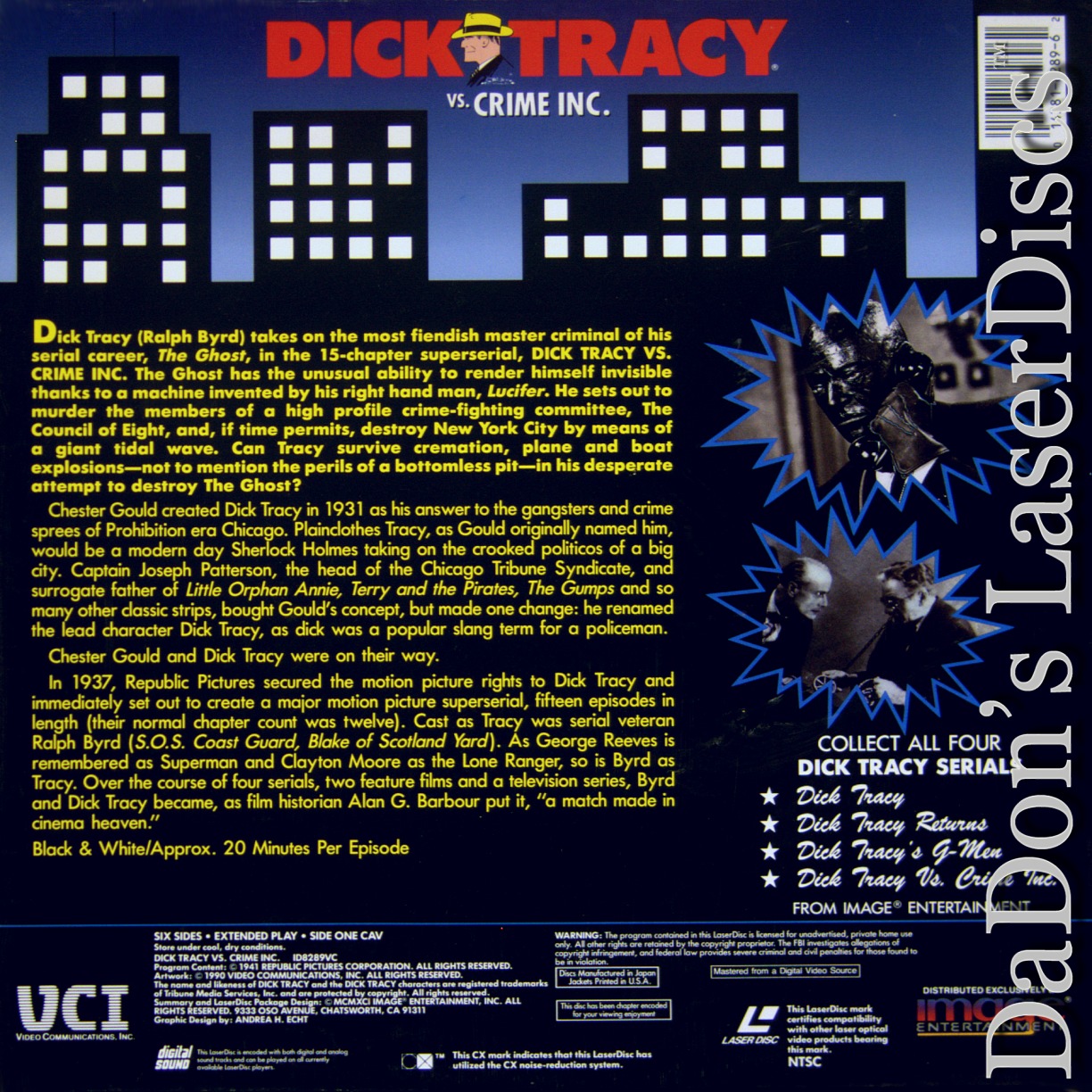 Dick tracy vs crime inc television show