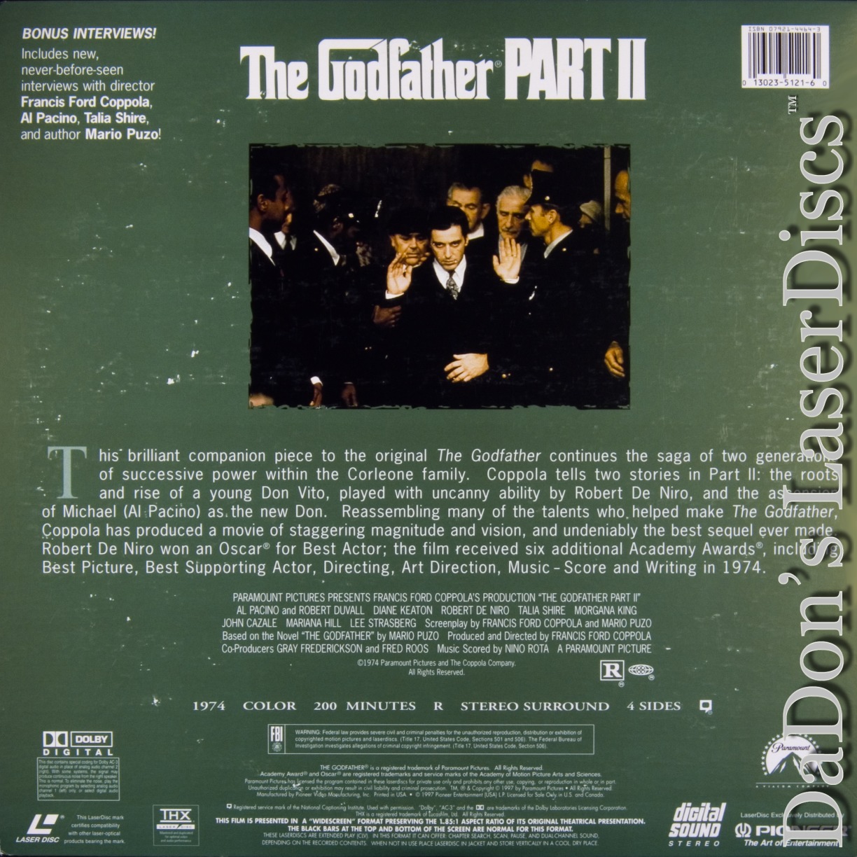  The Godfather, Part III (Widescreen Edition) : Al