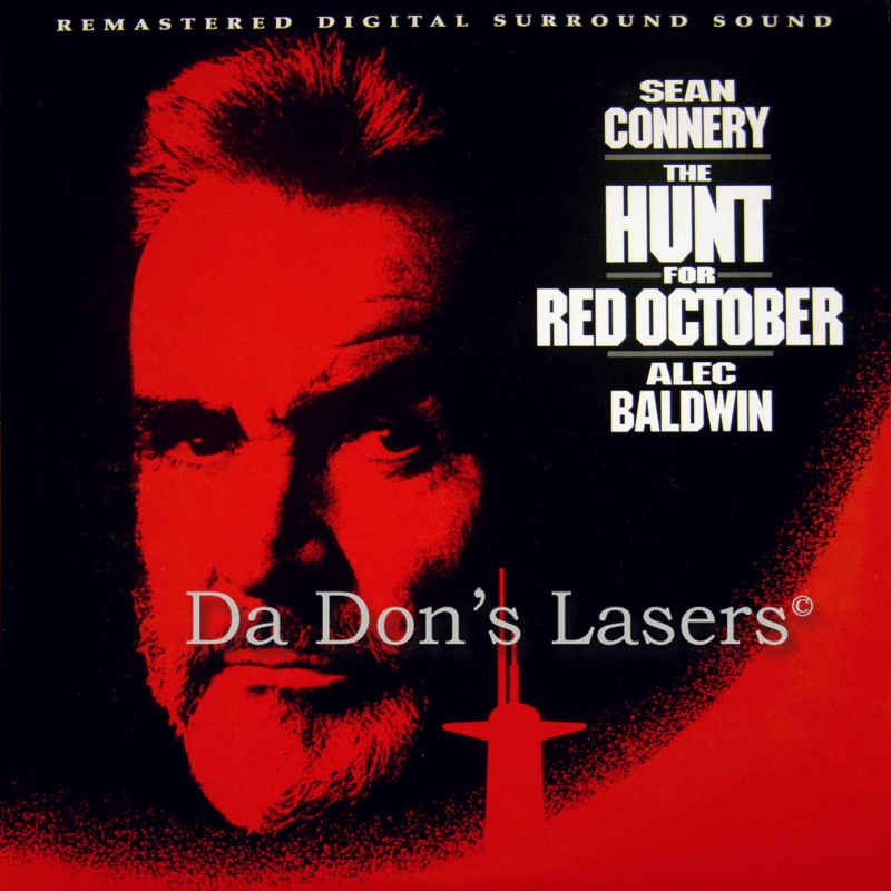 Hunt for Red October VHS Tape Sean Connery Alec Baldwin