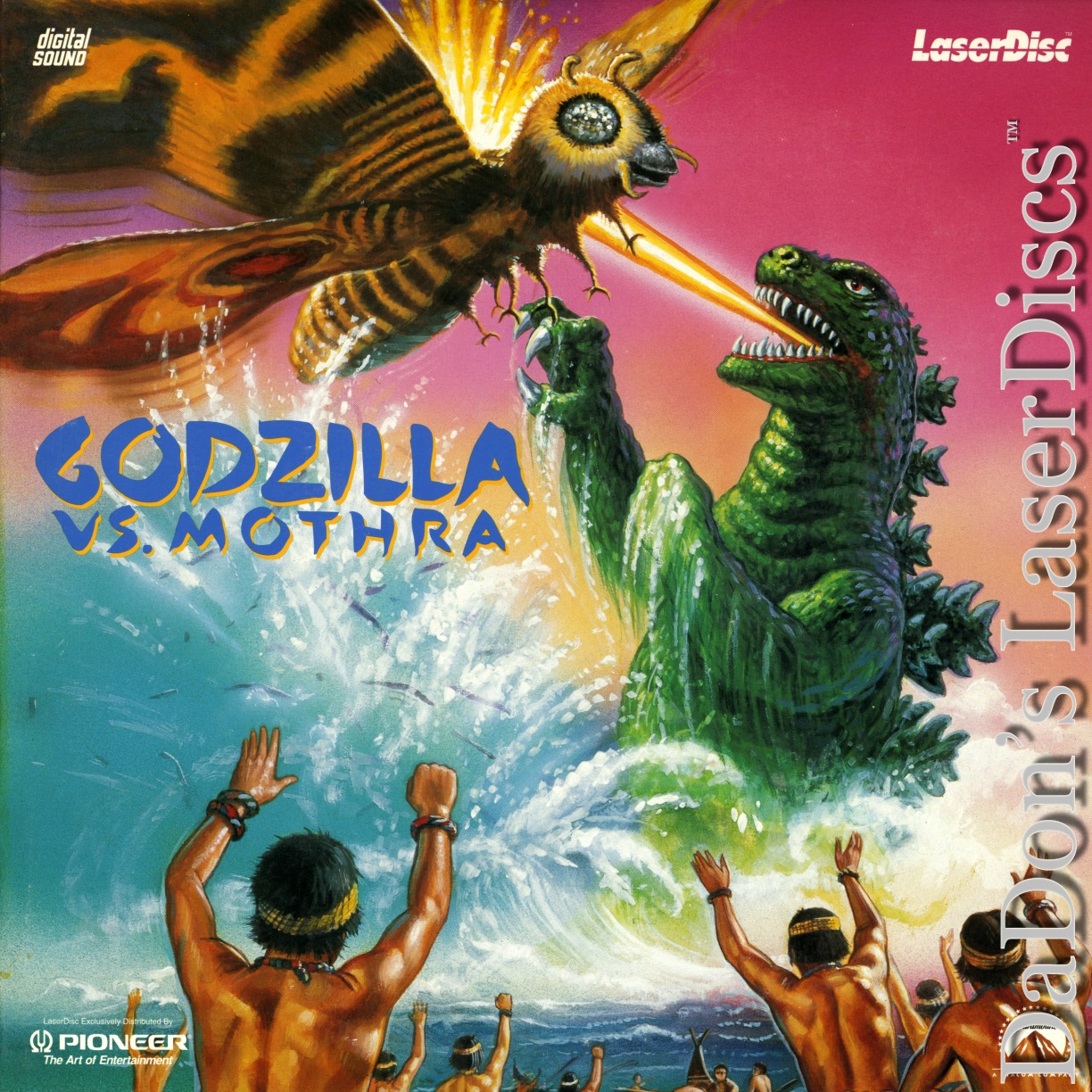 Godzilla Vs Mothra Poster 0303