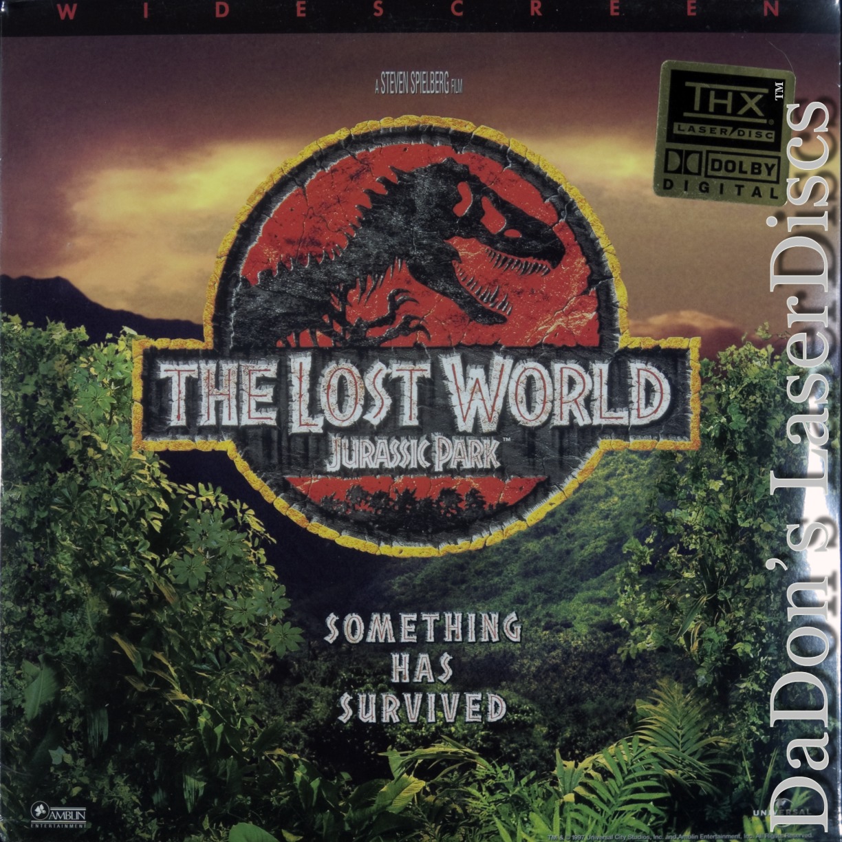 The Lost World Jurassic Park LaserDisc, Rare LaserDiscs, AC-3 Dolby Digital