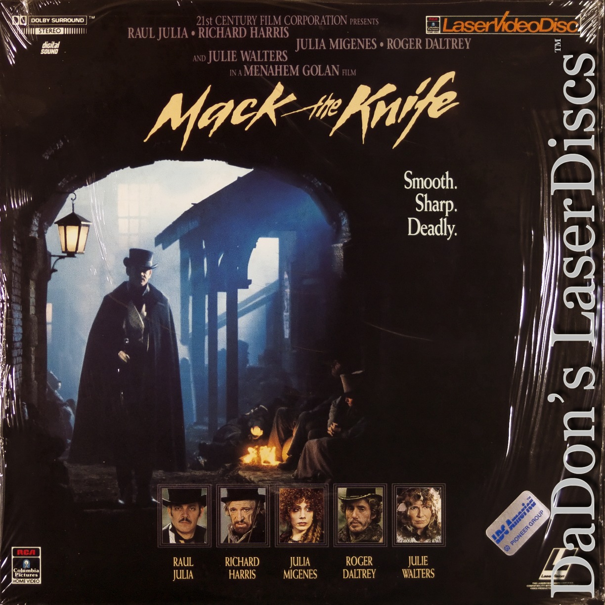 Mack the Knife LaserDisc, Rare LaserDiscs, Not-on-DVD