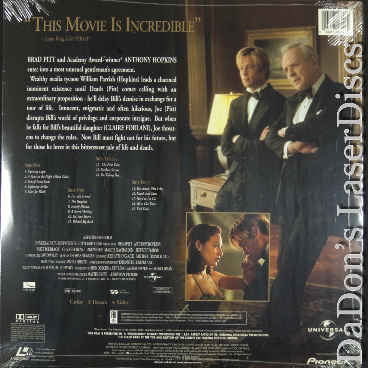 rencontre avec joe black ost