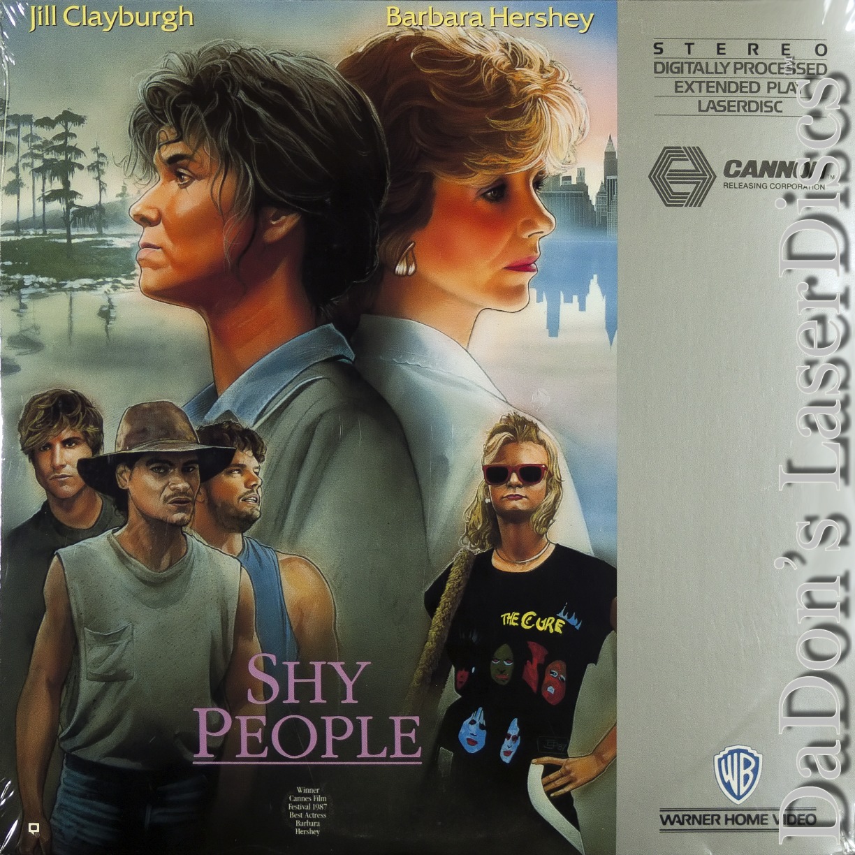 Shy People NEW LaserDisc Hershey Clayburgh Plimpton Drama