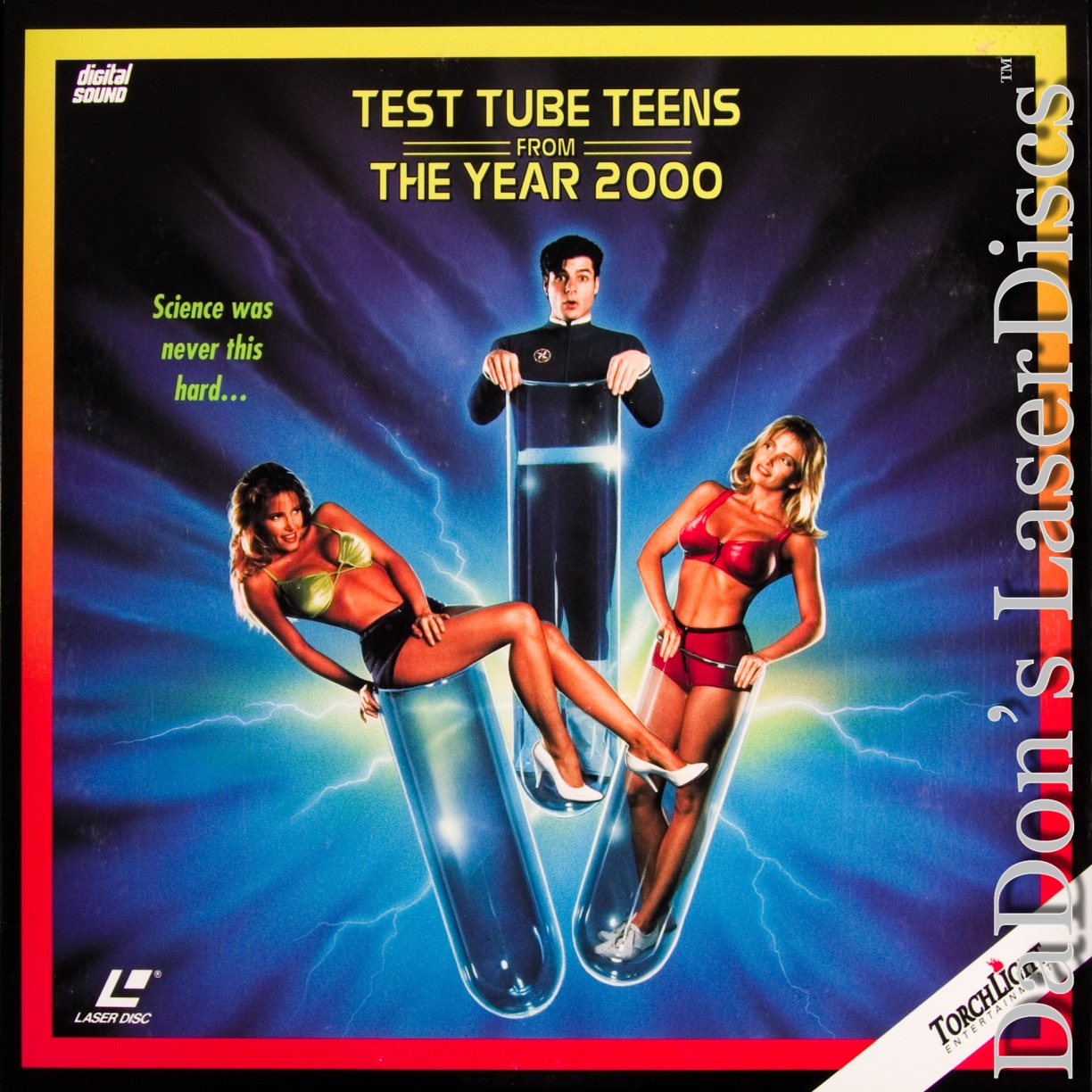 Test Tube Teens From The Year 2000 LaserDisc, Rare LaserDiscs, Not-on-DVD