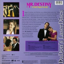 Mr. Destiny Rare LaserDisc Belushi Hamilton Disney Comedy *CLEARANCE*