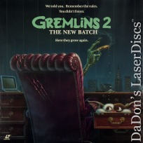 Gremlins 2 The New Batch Widescreen Rare NEW LaserDisc Cates Comedy