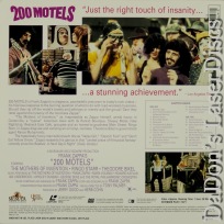 200 Motels Frank Zappa\'s Mega-Rare LaserDiscs Starr Musical