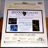 20,000 Leagues Under the Sea WS Disney LaserDiscs Adventure