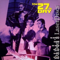 The 27th Day 1957 Mega-Rare LaserDisc Gene Berry Sci-Fi