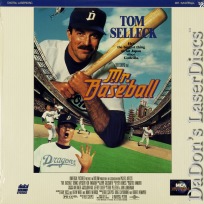 Mr. Baseball Dolby Surround Rare NEW LaserDisc Selleck Comedy