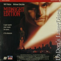 Midnight Edition Dolby Surround Rare NEW LaserDisc Patton Wren Thriller