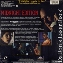 Midnight Edition Dolby Surround Rare NEW LaserDisc Patton Wren Thriller