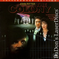 The Colony WS NEW Mega-Rare LaserDisc Ritter Keller Thriller