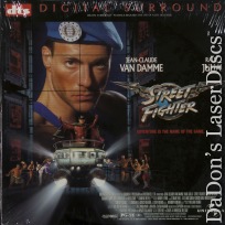 Street Fighter DTS NEW Widescreen Rare LaserDisc Van Damme Julia Action