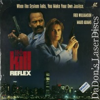 The Kill Reflex Rare LaserDisc Fred Williamson Maud Adams Bo Svenson Action