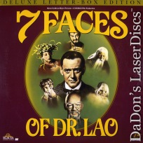 7 Faces of Dr. Lao WS NEW LaserDisc Randall Fantasy