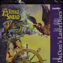 The 7th Voyage of Sinbad PSE LaserDiscs Pioneer Special Edition Fantasy