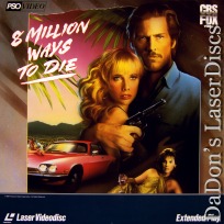 8 Million Ways to Die Rare LaserDisc Arquette Garcia Action