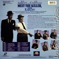 Abbott and Costello Meet The Killer Encore LaserDisc Comedy