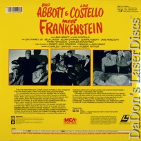 Abbott and Costello Meet Frankenstein Encore LaserDisc