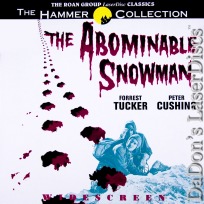 The Abominable Snowman WS Roan LaserDisc Tucker Cushing Horror