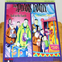 Addams Family Cartoon Adventures #1 Rare LaserDisc