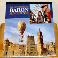 Adventures of Baron Munchausen WS Criterion LaserDisc Sci-Fi
