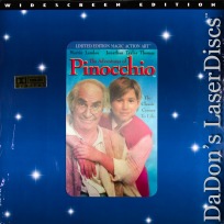 The Adventures of Pinocchio AC-3 WS Rare LaserDisc Thomas