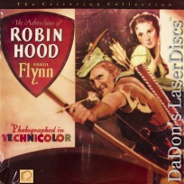 The Adventures of Robin Hood Criterion #66A LaserDisc Adventure