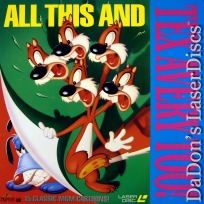 All This and Tex Avery Too! LaserDisc Rare LD Cartoon Animation