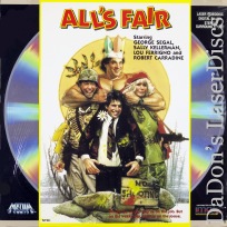 All\'s Fair Rare NEW LaserDisc George Segal Robert Carradine Kellerman Comedy