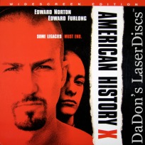 American History X AC-3 Widescreen LaserDisc Norton Furlong Drama