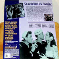 Anchors Aweigh Remastered Rare LaserDisc Sinatra Grayson Kelly Comedy