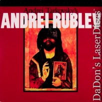 Andrei Rublev Widescreen Rare LaserDisc Criterion #222 Drama