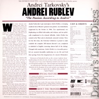 Andrei Rublev Rare LaserDisc WS NEW Criterion #222