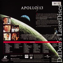 Apollo 13 AC-3 THX WS LaserDisc Rare NEW Hanks Bacon Drama