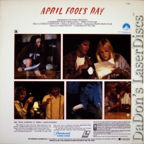 April Fool\'s Day Rare LaserDisc Foreman Cult Horror