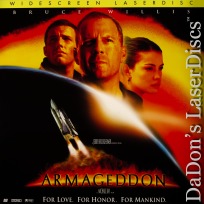 Armageddon AC-3 WS Rare NEW LaserDisc Willis Affleck Sci-Fi