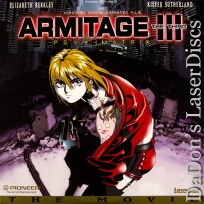 Armitage III Poly-Matrix AC-3 WS Rare LaserDisc Sci-Fi Anime