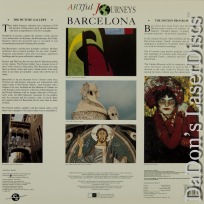 Artful Journeys Barcelona Rare LaserDisc Documentary